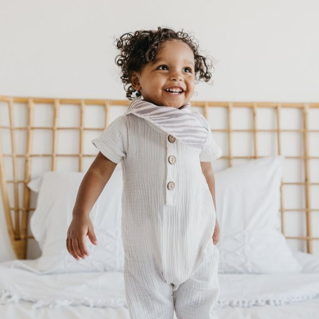 Zara Bandana Bibs - Copper Pearl