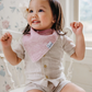 Lacie Bandana Bibs - Copper Pearl