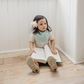 Lacie Bandana Bibs - Copper Pearl