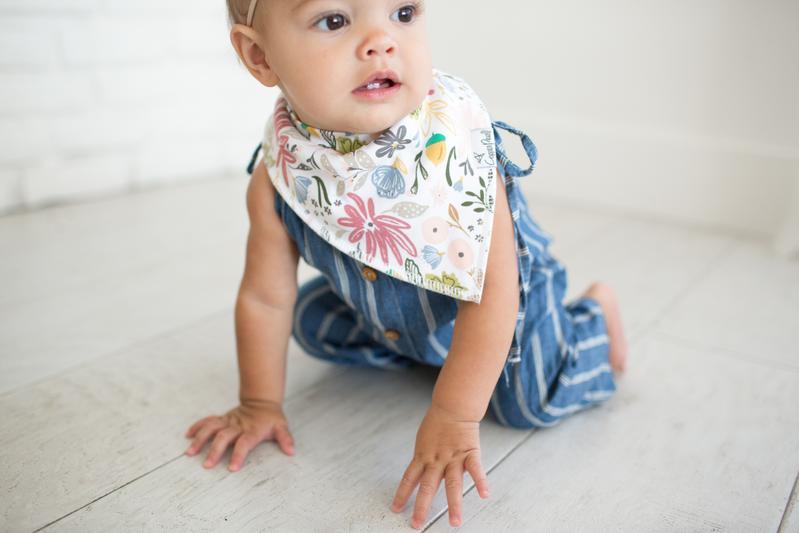 Olive Bandana Bib Set (4 pack) - Copper Pearl