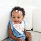 Bloom Bandana Bib Set (4 pack) - Copper Pearl
