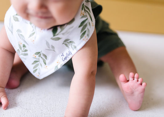 Hope Bandana Bib Set (4 pack) - Copper Pearl