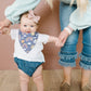 Hope Bandana Bib Set (4 pack) - Copper Pearl