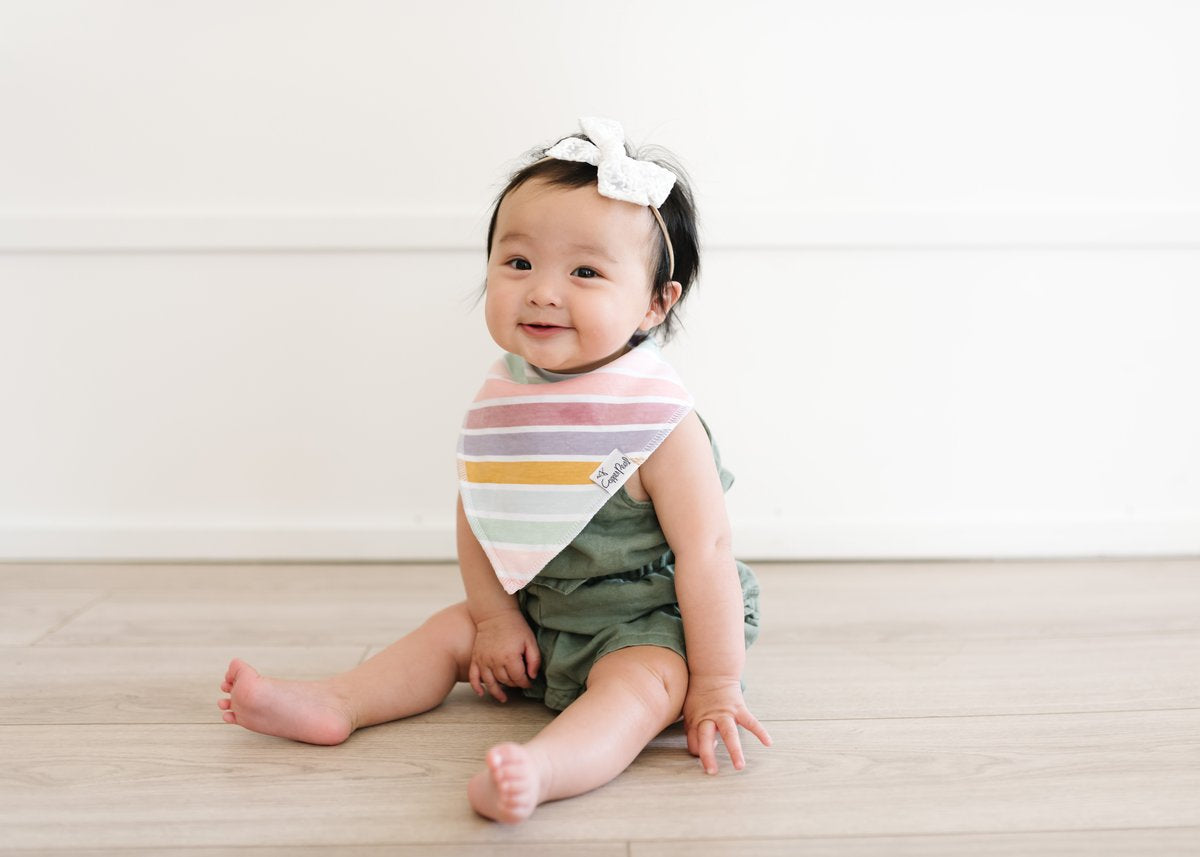 Hope Bandana Bib Set (4 pack) - Copper Pearl