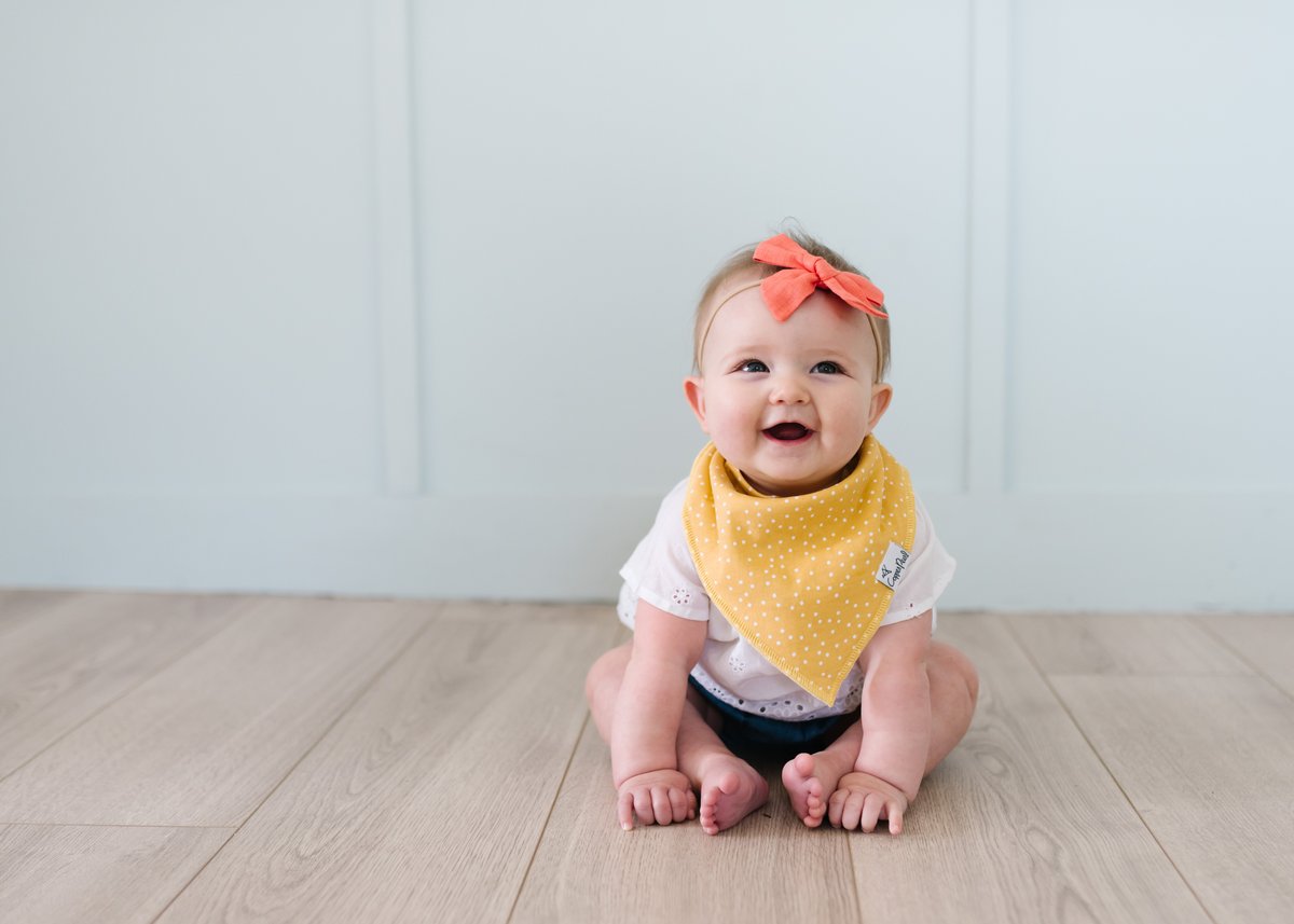 Hope Bandana Bib Set (4 pack) - Copper Pearl