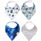 Galaxy Bandana Bib Set (4 pack) - Copper Pearl