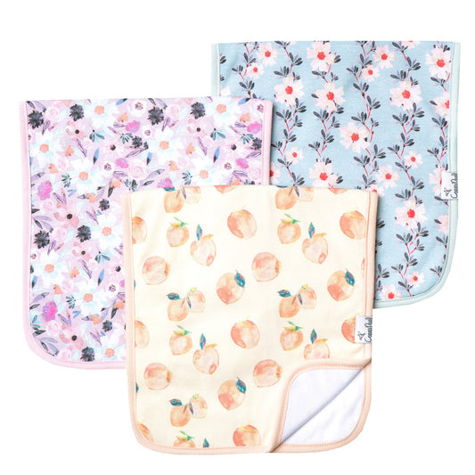 Morgan Burp Cloths (3 pack) - Copper Pearl