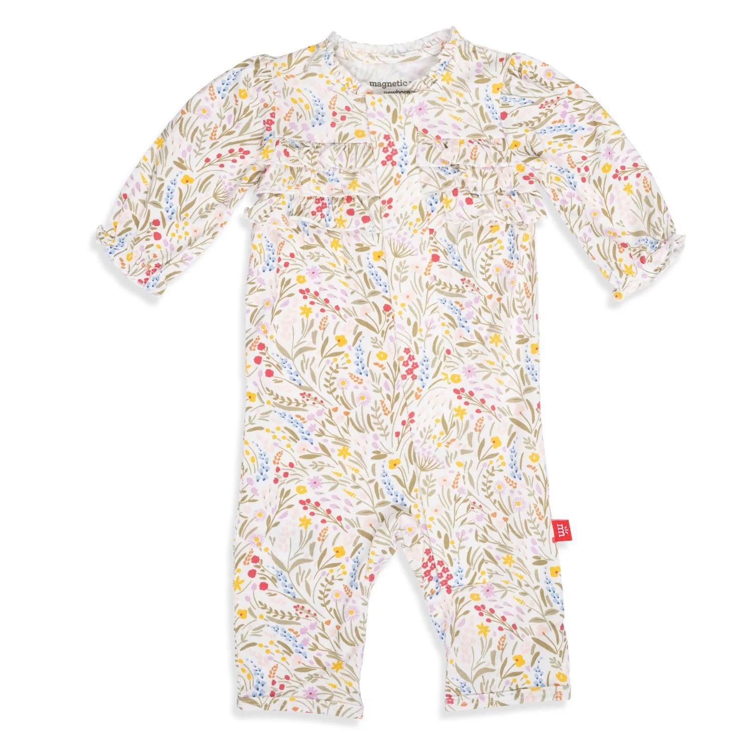 Ashleigh Ruffle Coveralls - Magnetic Me