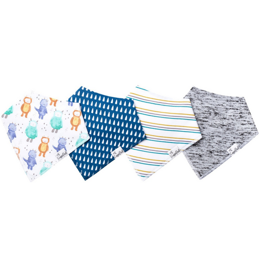 Max Bandana Bib Set (4 pack) - Copper Pearl