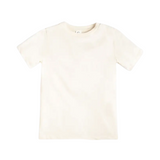 Natural Short Sleeve Crew Neck - Colored Organics