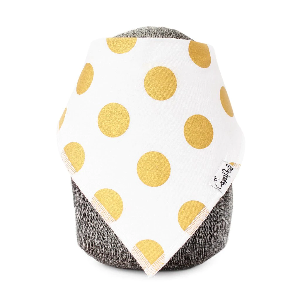 Blush Bandana Bibs - Copper Pearl