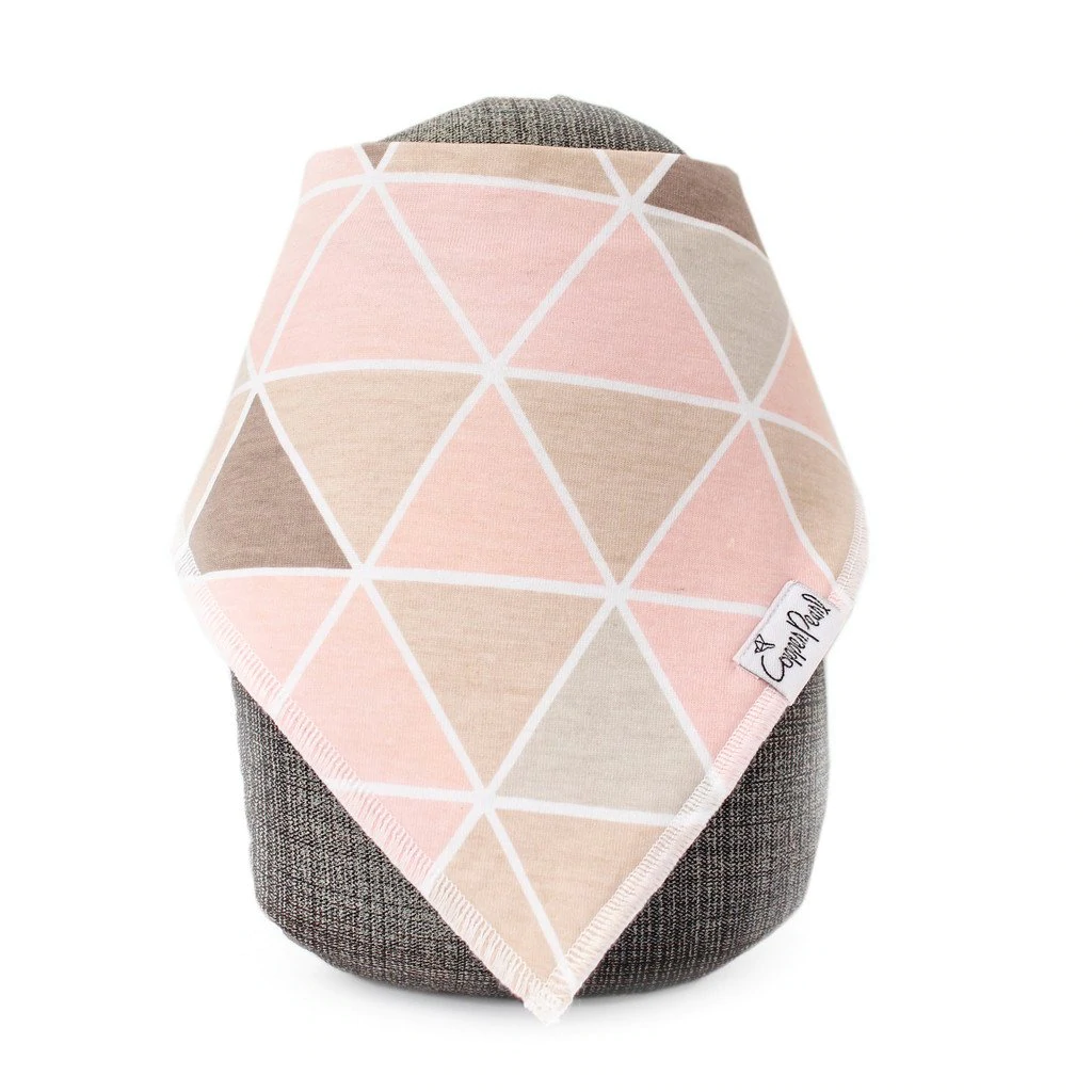 Blush Bandana Bibs - Copper Pearl