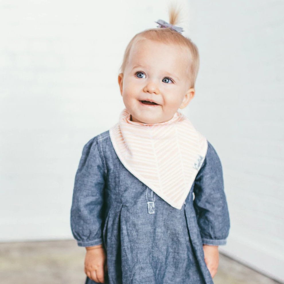 Blush Bandana Bibs - Copper Pearl