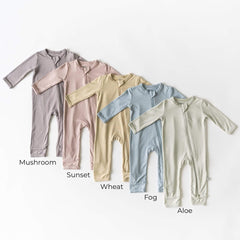 Sunset Zippered Romper - Kyte