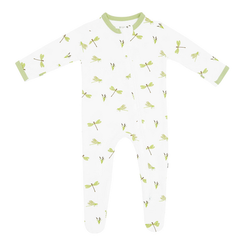 Dragonfly Zippered Footie - Kyte