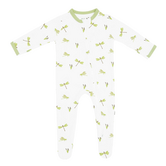 Dragonfly Zippered Footie - Kyte
