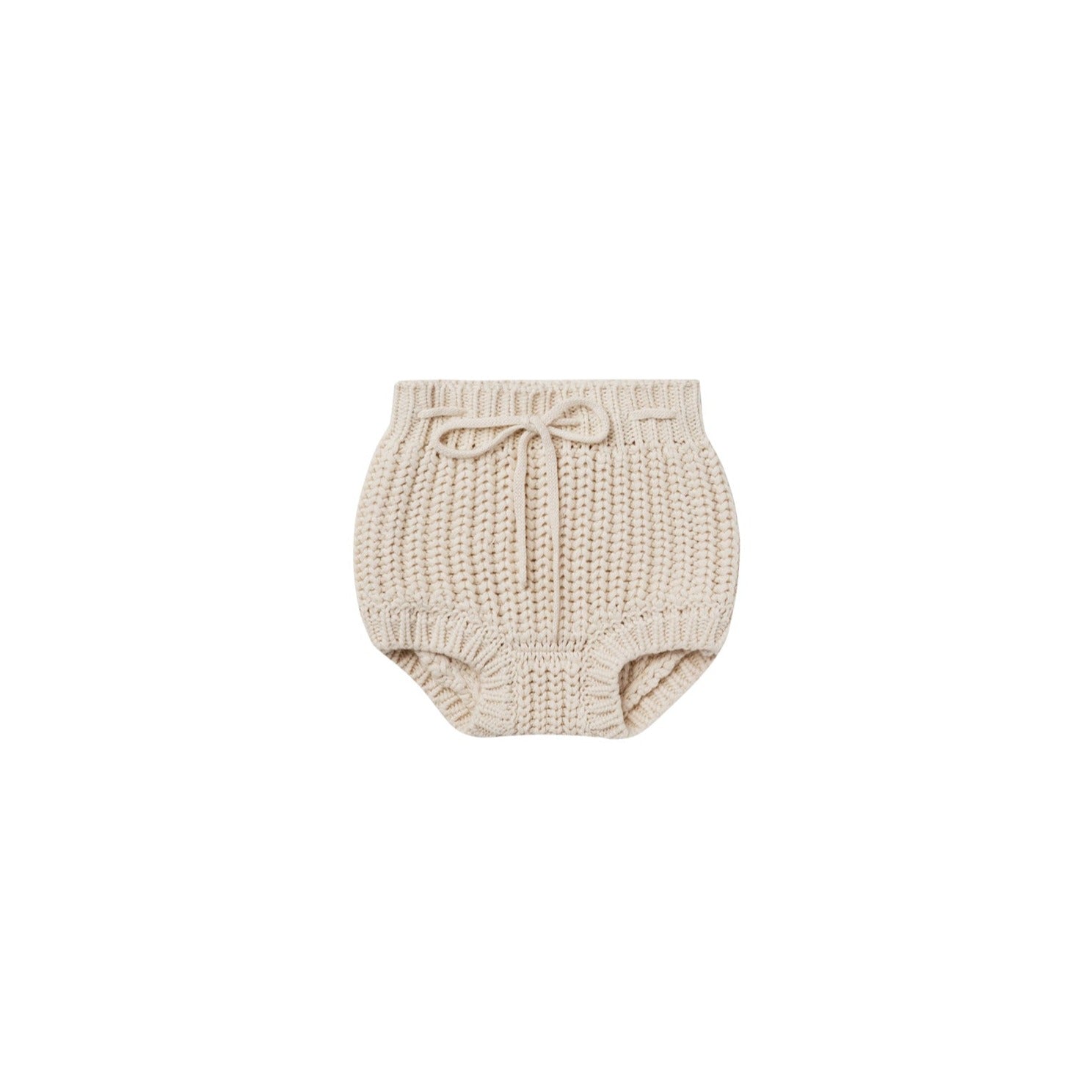 Natural Knit Tie Bloomer - Quincy Mae